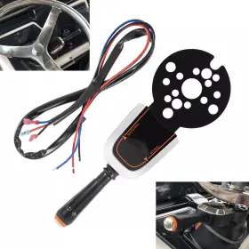 Wi-auto Wiqp489 Pt1000-1p Pro Bezel Control Switch Blinker Trim/jack Plate For Seastar Hydraulic