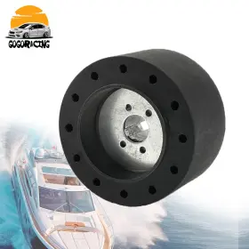 045qr20251103 Wutong Black 3/4 Inch Marine Boat Steering Wheel Hub Adapter Keyway Fit For 6 Holes 045qr20251103 Wutong Black 3/4 Inch Marine Boat Steering Wheel Hub Adapter Keyway Fit For 6 Holes