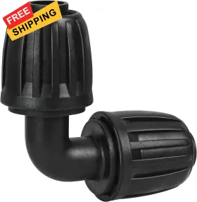 Jx-1204 Wzflrua 1/2 Inch Drip Irrigation Elbow Fittings Id Black