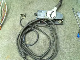 48207-21-00 Yamaha Used 703 Side Mount Remote Control Box W Key 15ft Harness 2 And 4 Stroke