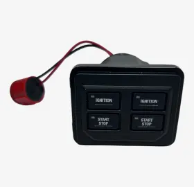 6es-82510-12 Yamaha Marine Single Eks Panel Ignition Switch Control