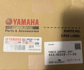 6x3-48206-11-00 Yamaha New Oem 6x3 Flush Mount Remote Control Box Part #