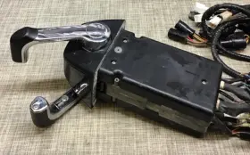 6x6-2818r-00 Yamaha 704 Top Dual Mount Remote Control Box Binnacle With Harness