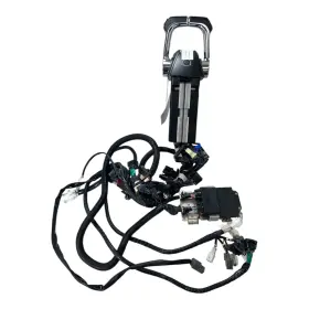 6x6-f-2504590 Yamaha Triple Engine Remote Control Throttle Assembly Oem