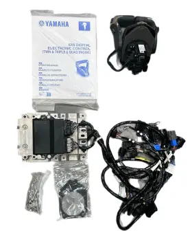 6x9-48207-20-00 Yamaha Twin Engine Helm Master Ex Dec Binnacle Control Kit