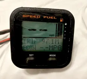 Yamaha 6y8-83500-01-00 Outboard Command Link Speed/fuel Gauge Bin097