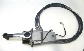 Yamaha 704-48205-14-00 Outboard 704 Chrome Top Mount Binnacle Throttle Remote Control Parts Only