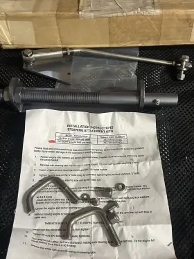 Yamaha Aba-steer-02cl Steering Attachment Kit F/ft9.9hp 4cycle New Oem