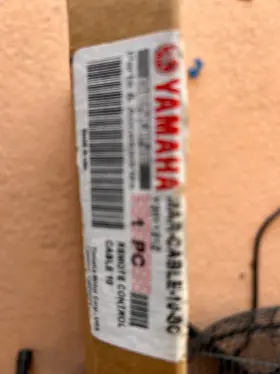 Aba-cable-10-gy Yamaha Mar-cable-10-sc Oem 10ft Throttle/shift Remote Control New