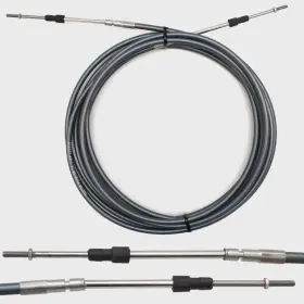 Mar-cable-22-bk Yamaha Boat Premier Ii Steering Control Cable 22ft