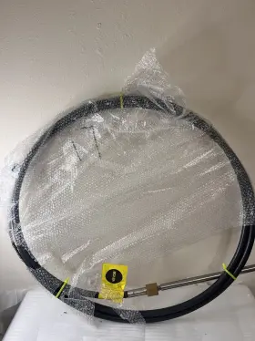 Yeaborn 788411350975 14ft Boat Steering Cable Outboard Rotary For Single Station Boats