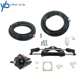Yi290486t Yibei-tech For Single Engines Up To 350hp 26ft Tubing Kit Hydraulic Outboard Steering