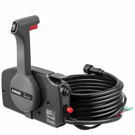 703-17 Youuz Boat Remote Control Box Left Side Push Throttle For Yamaha Outboard 10pin Cable