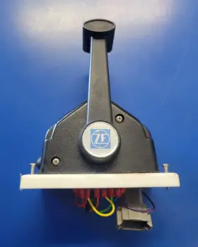 Zf 450-3r Marine Control Head Right Black T-lever Single Engine