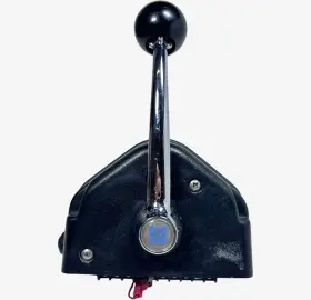 Zf Marine 3341002030 Single Engine Chrome Lever Control Head Minor Blemishes