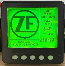 Zf Marine 70539 Display 2610 4 Inch Version C166 5.00 E