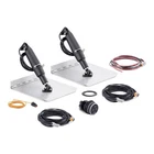 Standard 12V Electric Trim Tab Kit W/ Auto Retract Indicator Switch, Pair New. Price: $1283.35.