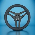 Molinara Marine Steering Wheel Black Brushed Alum Spokes Bennington New. Price: $148.82.