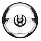 Uflex Grimani B/s/ve Steering Wheel - Silver Spokes With Black Grip New. Price: $371.70.