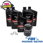 Victory Motorcycles Oil Change Kit For All 100 & 106 Cu Engines, Includes 4.5 New. Price: $83.49.