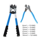 For 10-0AWG With Cable Cutter Battery Lug Crimping Tool Wire Crimper New. Price: $27.23.