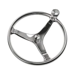 Lewmar 89700871 Powergrip Steering Wheel 15.5" W/ Knob Ss Includes M12 Nut New. Price: $233.06.