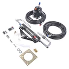 Hydraulic Outboard Steering System Kit 150HP 2X24FT Hose For Single-engine Boats New. Price: $322.99.