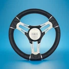 Gussi Italia Steering Wheel Brushed Aluminum Spokes Crest New. Price: $105.75.