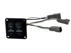 Lenco 30137-101, Dual Rocker Switch, Control Panel, 2 3/4IN X Face, Oem Used. Price: $66.99.