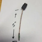 New Oem Omc Evinrude Johnson Temperature Switch 0584728 - Tan/red. Price: $105.00.