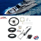 90HP Boat Hydraulic Outboard Steering Kit 20FT Marine Wheel. Price: $398.32.