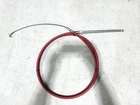 Morse 11 Foot Steering Cable Red Jacket E305396 - 132 Inches Used. Price: $150.00.