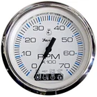 Faria Chesapeake Ss White Tach 0-7000 Rpm System Check Indicator #33850 New. Price: $314.17.