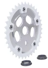 Gt 110MM Bcd Bmx Bicycle Power Disc (silver) With 36T Chainring (white) New. Price: $64.99.