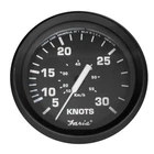 Faria Euro Black 4" 30 Knot Speedometer F/ Mechanical New. Price: $55.52.