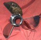 Mercury Bravo 4S 24 Pitch Rear Stainless Propeller For Drive (80-23 Used. Price: $700.00.