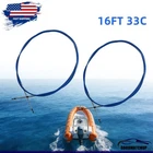 Boat Throttle Shift Control Cables 33C For Yamaha Outboard Inboard 2PCS 16FT New. Price: $31.19.