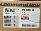 Yamaha Command Link 6YC Display Dec Kit 6X6-0E83C-00 New Old Stock Oem. Price: $750.00.