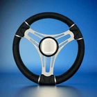 Verona Boat Steering Wheel Brushed Aluminum Spokes Plain New. Price: $115.17.