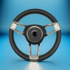 Model 700B Gussi Italia Boat Steering Wheel Polished Stainless Steel Spokes New. Price: $207.68.