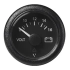 Veratron 2" Gauge Viewline Voltmeter 8-16V Black Dial Bezel A2C59512545 Boat Mar New. Price: $76.50.