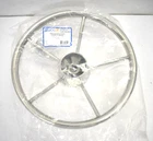 Sea Dog Stainless Steel Steering Wheel Replacement Plastic Cap 12" Dia 5 Spoke New. Price: $81.24.