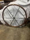 Yacht Specialties 36" Teak Ss Sailboat Steering Wheel Spoke Helm Used. Price: $562.50.