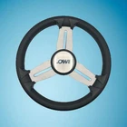 Model 15A Marine Steering Wheel Brushed Alum Spokes Lowe Boats Cap New. Price: $72.59.
