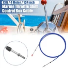 1PCS 13FT 157 Inch Marine Throttle Shift Control Box Cable With Clevis Blue New. Price: $26.79.