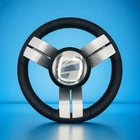 Gussi Italia Marine Steering Wheel Stainless Steel Spoke Soft Touch Rim Tige New. Price: $129.80.