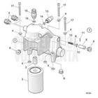 Volvo Penta Oil Filter IPS10 #22863663 New. Price: $206.42.