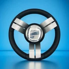 Gussi Italia Marine Steering Wheel Stainless Steel Spoke Soft Touch Rim Tige New. Price: $129.80.