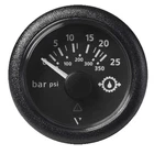 Veratron 52MM (2-1/16") Viewline Transmission Oil Pressure 25 BAR/350 Psi Blac New. Price: $76.50.