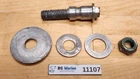 Oem Johnson Evinrude 1974-85 9.9 / 15 Hp Tiller Handle Bolt Nut Washers 318977 Used. Price: $25.00.